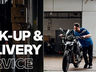 El 'Pick-up  Delivery Service' de BMW Motorrad